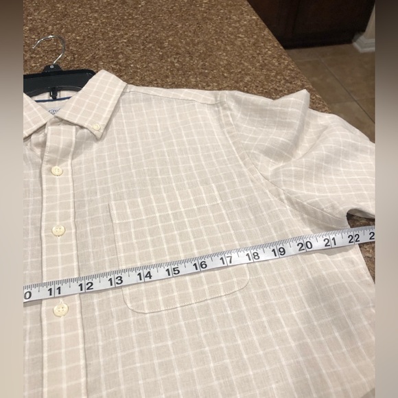 Croft & Barrow Men’s Short Sleeve Shirt Size Small - Picture 4 of 8